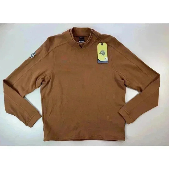 Prana Other - Prana NWT SnakeBite XS Gender Neutral Sweatshirt Tan Brown Outdoor Hike Workout